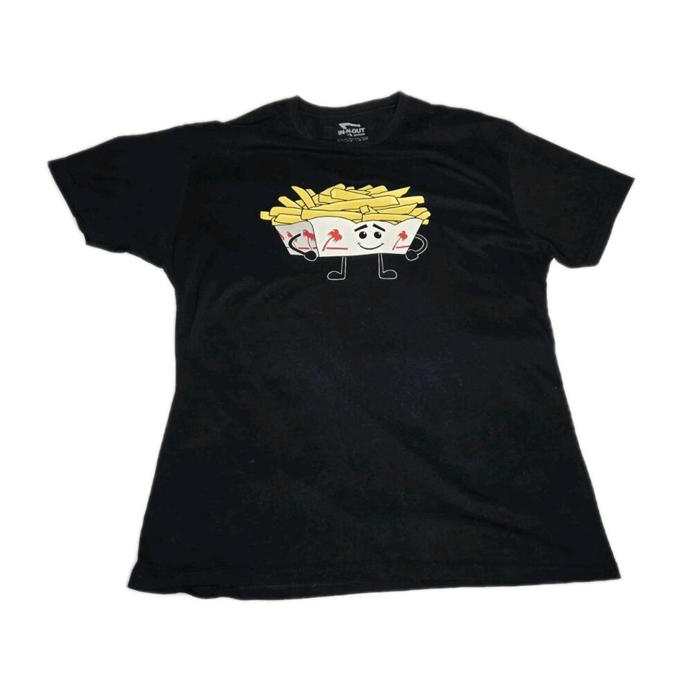 In-N-Out Burgers Animal Style Fry Tee T Shirt Size Ex Large - Picture 2 of 7